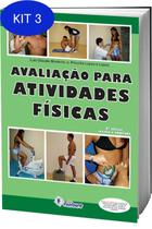 Kit 3 Livro Avaliação Para Atividades Físicas - Com Cd