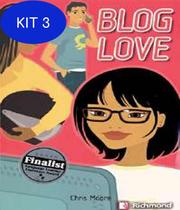 Kit 3 Livro Blog Love Rich Ingles Media Readers