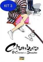 Kit 3 Livro Chanbara - O Caminho Do Samurai - Vol. 01