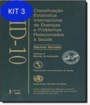 Kit 3 Livro Cid-10 - Vol. 02 - Manual De Instrucao - EDUSP