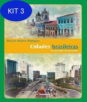 Kit 3 Livro Cidades Brasileiras - 3S Ediçao - Moderna