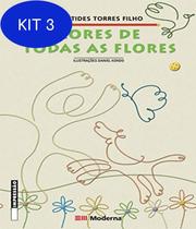 Kit 3 Livro Cores De Todas As Flores - 2 Ed