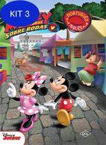 Kit 3 Livro Disney - Bilíngue - Mickey
