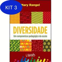 Kit 3 Livro Diversidade - Um Compromisso Pedagógico Da Escola