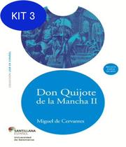 Kit 3 Livro Don Quijote De La Mancha Ii