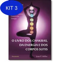 Kit 3 Livro: Dos Chakras, Da Energia E Dos Corpos Sutis