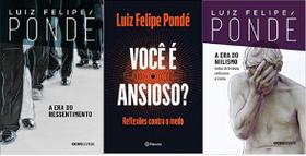 Kit 3 Livro Era Ressentimento + Você Ansioso + Era Niilismo