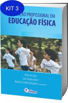 Kit 3 Livro Formação profissional em educação física