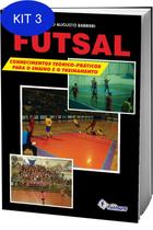 Kit 3 Livro Futsal: Conhecimentos Teórico-Práticos Para O Ensino