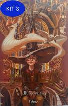 Kit 3 Livro - Harry Potter E A Pedra Filosofal - J. K. Rowling