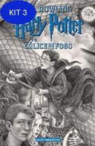 Kit 3 Livro Harry Potter E O Calice De Fogo - Vol 4