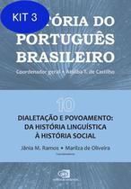 Kit 3 Livro História Do Português Brasileiro - Vol.10: - Contexto - Tec