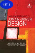 Kit 3 Livro Implementando Domain - Driven Design