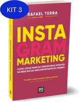 Kit 3 Livro Instagram Marketing: Como Criar Marcas