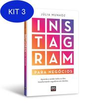 Kit 3 Livro Instagram Para Negócios: Aprenda A Vender