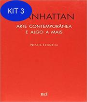 Kit 3 Livro Manhattan - Arte Contemporanea E Algo Mais