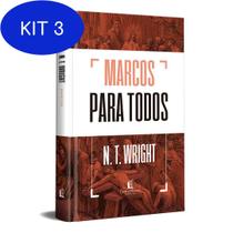 Kit 3 Livro Marcos Para Todos