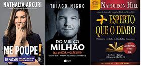 Kit 3 Livro Me Poupe + Do Mil Ao Milhão + Esperto Que Diabo