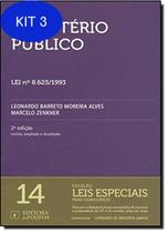 Kit 3 Livro Ministério Público (Lonmp) - Vol.14