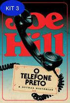 Kit 3 Livro O Telefone Preto E Outras Histórias