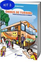 Kit 3 Livro Ônibus de turismo - recreação