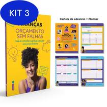 Kit 3 Livro Orcamento Sem Falhas - Saia Do Vermelho E Aprenda - Intrinseca