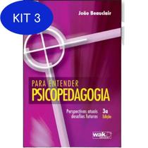 Kit 3 Livro Para Entender Psicopedagogia
