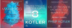 Kit 3 Livro Philip Kotler Marketing 4.0 + Crescimento Kit 3 Livro Philip Kotler Marketing 4.0 + Crescimento
