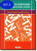Kit 3 Livro Práticas Alfabetização Na Educação De Jovens E Adultos - CORTEZ