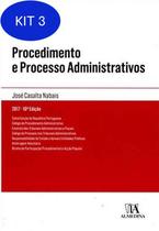Kit 3 Livro Procedimento E Processo Administrativos - Almedina