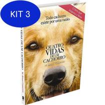 Kit 3 Livro Quatro Vidas De Um Cachorro - Casa Dos Livros