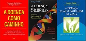 Kit 3 Livro Rdiger Dahlke A Doença Caminho + Símbolo + Alma