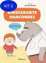 Kit 3 Livro Rinoceronte Marcondes
