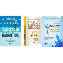 Kit 3 Livro Satisfação Garantida + Customer Success + Jeito