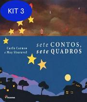 Kit 3 Livro Sete Contos, Sete Quadros - Moderna