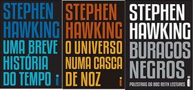 Kit 3 Livro Stephen Hawking Uma Breve Historia Casca Buracos - Intrinseca