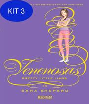 Kit 3 Livro Venenosas - Vol 15 - Rocco Jovens Leitores