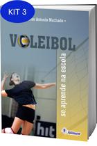 Kit 3 Livro Voleibol Se Aprende Na Escola