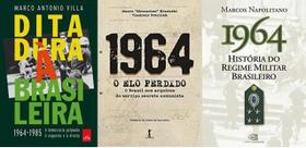 KIT 3 LIVROS 1964 Ditadura À Brasileira 1964 - 1985 + 1964 O Elo Perdido + 1964 História do Regime Militar Brasileiro