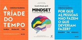 Kit 3 Livros A Tríade Tempo + Mindset + Por Que As Pessoas - Buzz