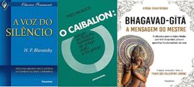 Kit 3 Livros A Voz Do Silêncio + O Caibalion + Bhagavad Gita - PENSAMENTO