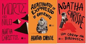 KIT 3 LIVROS AGATHA CHRISTIE Morte no Nilo + Assassinato no Expresso do Oriente + Um corpo na biblioteca