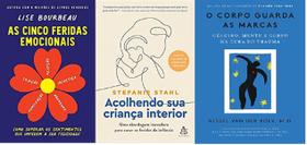 KIT 3 LIVROS As cinco feridas emocionais + Acolhendo sua criança interior + O corpo guarda as marcas - Sextante