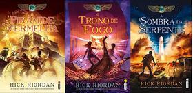 Kit 3 Livros As Cronicas Dos Kane Rick Riordan