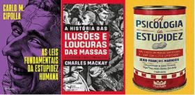 Kit 3 Livros As Leis Fundamentais Da Estupidez Humana + A Kit 3 Livros As Leis Fundamentais Da Estupidez Humana + A