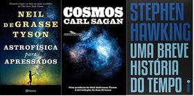 KIT 3 LIVROS Astrofísica para apressados + COSMOS + Uma Breve História do Tempo KIT 3 LIVROS Astrofísica para apressados + COSMOS + Uma Breve História do Tempo