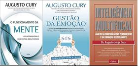 Kit 3 Livros Augusto Cury O Funcionamento Da Mente + Gestão