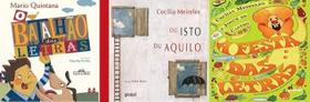KIT 3 LIVROS BATALHAO DE LETRAS + Ou Isto ou Aquilo + A Festa das Letras