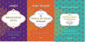 KIT 3 LIVROS Bhagavad Gita + Os Yoga Sutras de Patanjali + Haha Yoga Pradipika