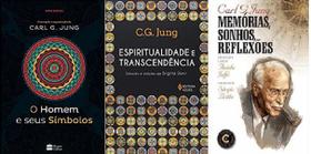 KIT 3 LIVROS CARL G JUNG O homem e seus símbolos + Espiritualidade e transcendência + Memórias, Sonhos, Reflexões